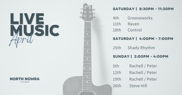North Nowra Tavern April Live Music