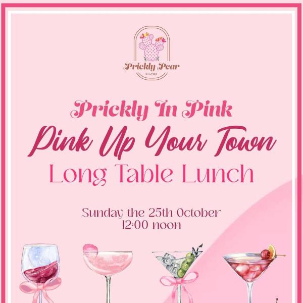Prickly in Pink Pink up your Town Long Table Lunch